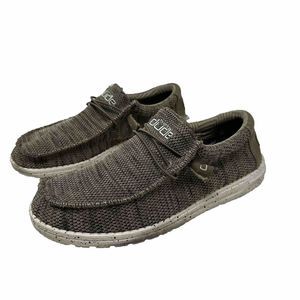 Hey Dude Youth Wally Sox Stone‎ White Size 12